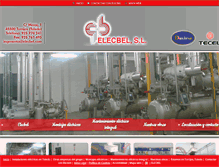 Tablet Screenshot of elecbel.com